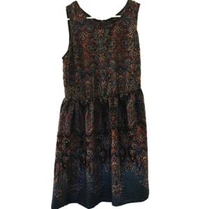 RUE 21 Dress size M Medium Colorful, Zipper Detail